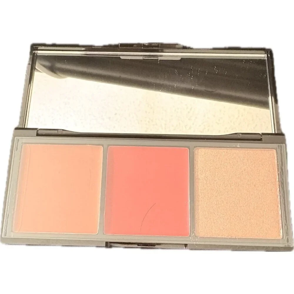 Laura Geller Made To Multitask Eye-Lip-Cheek Cream To Powder Palette-Think Pink